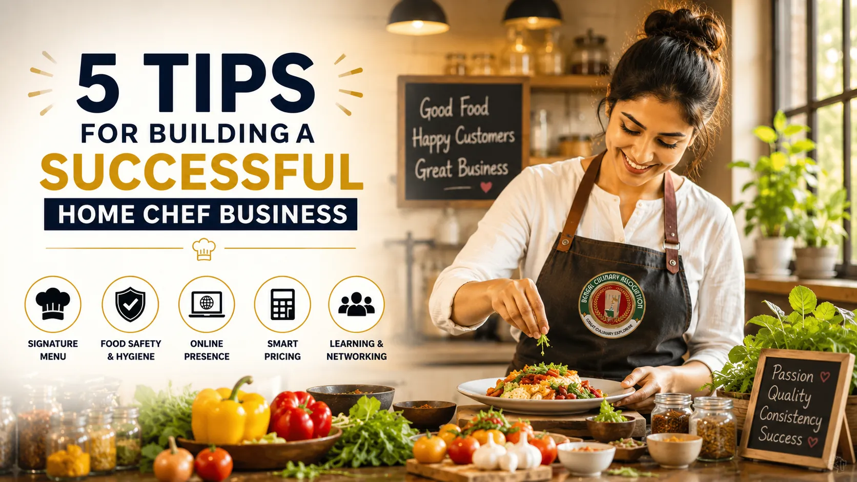 5 Tips for Building a Successful Home Chef Business
